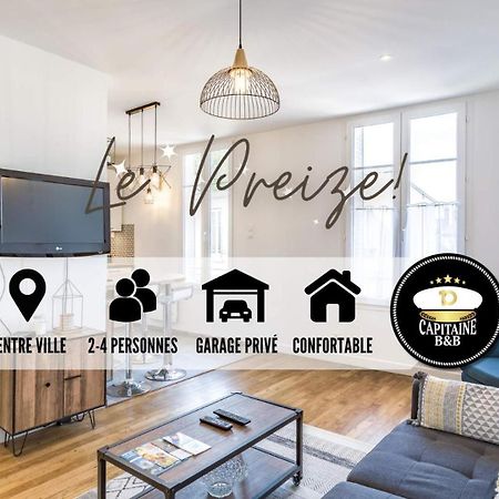 Appartement "Le Preize" - Centre Ville - Garage Prive Troyes Exterior foto