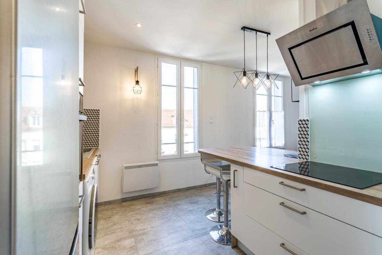 Appartement "Le Preize" - Centre Ville - Garage Prive Troyes Exterior foto