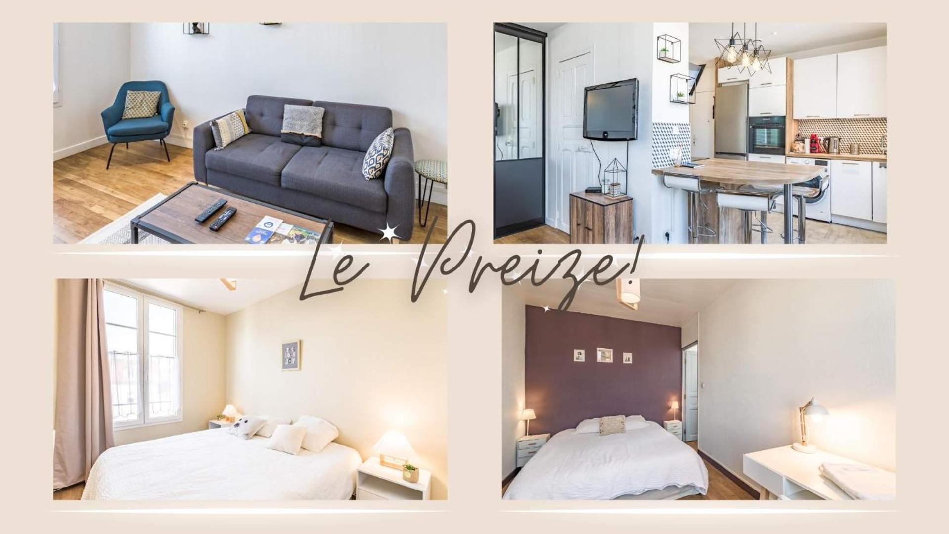 Appartement "Le Preize" - Centre Ville - Garage Prive Troyes Exterior foto